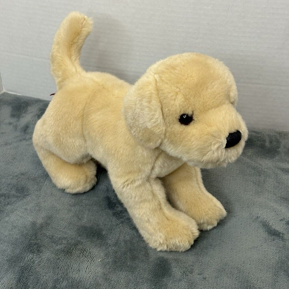Spankie 12" Yellow Lab Douglas Dog Stuffed Animal Plush Labrador Retriever Puppy